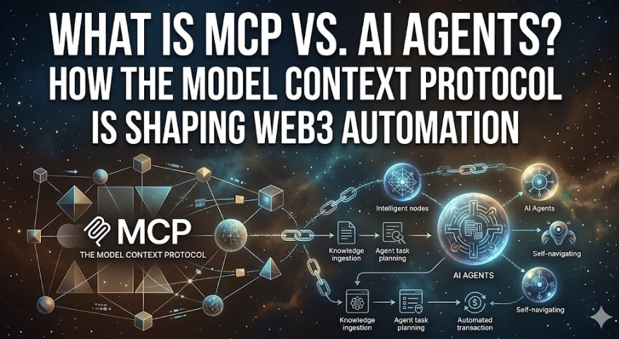 MCP กับ AI Agents ต่างกันอย่างไร? วิธีที่ Model Context Protocol กำลังกำหนดรูปแบบการอัตโนมัติใน Web3