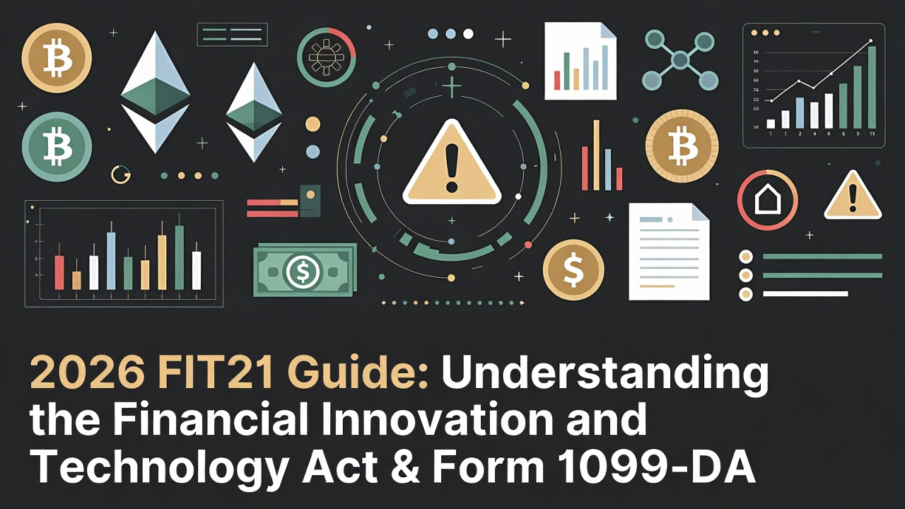 คู่มือ FIT21 ปี 2026: เข้าใจกฎหมายนวัตกรรมทางการเงินและเทคโนโลยี และแบบฟอร์ม 1099-DA