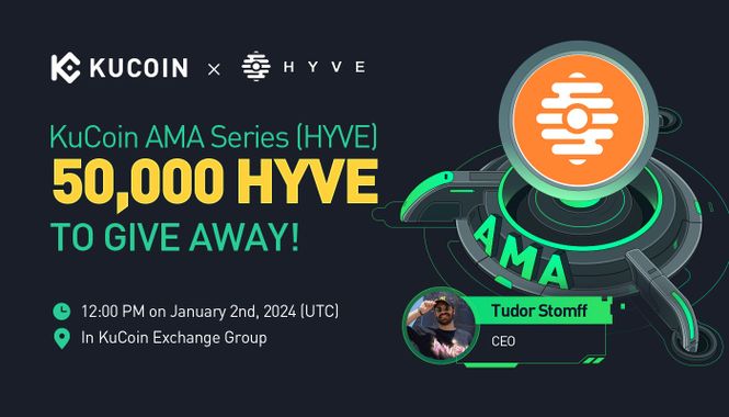 KuCoin AMA With HYVE (HYVE) — Work Redefined With Crypto Freelancing