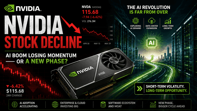 Пояснення зниження акцій NVIDIA: чи втрачає підйом ШІ імпульс чи просто входить у нову фазу?