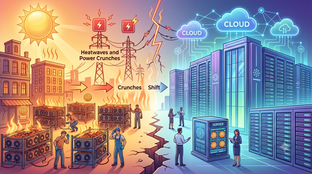 The Tech Hegemony Shift: How Heatwaves and Power Crunches Forced Crypto Miners to Become Tech Giant Landlords