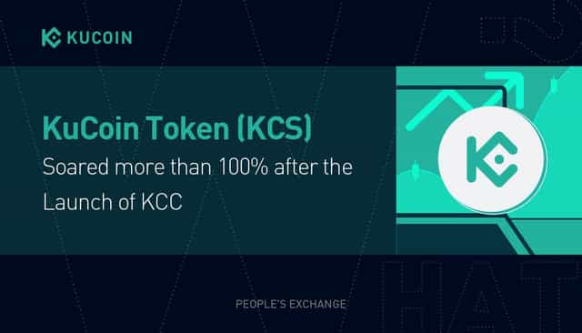 KuCoin Token (KCS) Soared more than 100% Within A Month After The Launch Of KCC
