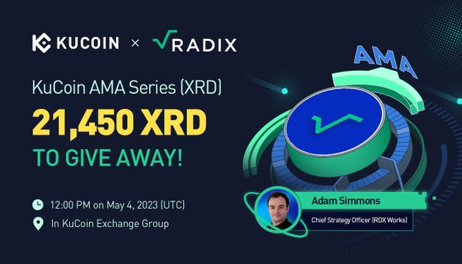 KuCoin AMA With Radix (XRD) — A Unicorn’s Race to Solving the Blockchain Quadrilemma