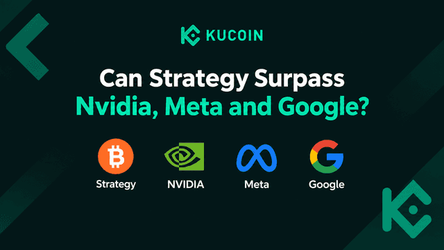 Strategy Raises $20.9B and Holds 845,050 BTC: Can MSTR Surpass Nvidia, Meta and Google?