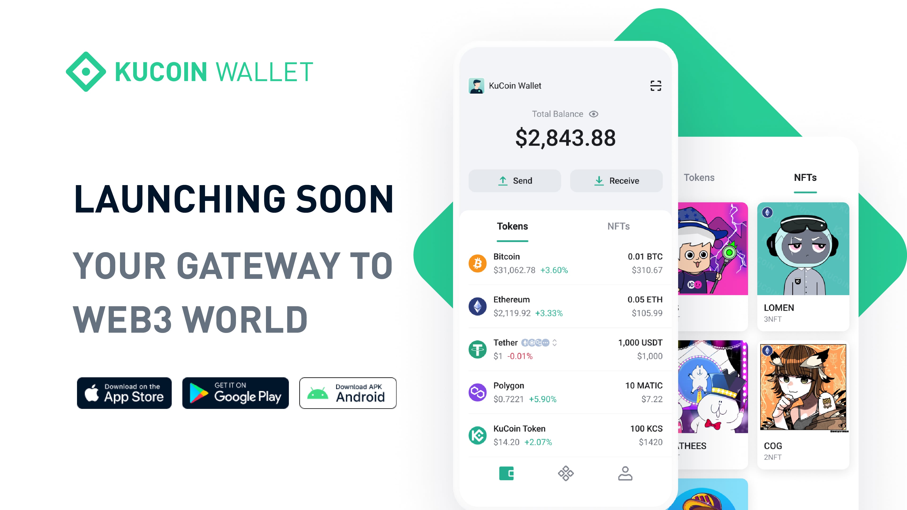 KuCoin আনুষ্ঠানিকভাবে বিকেন্দ্রীকৃত ক্রিপ্টো ওয়ালেট চালু করেছে ব্যবহারকারীদের জন্য Web 3.0 সেবা প্রদানের উদ্যোগে
