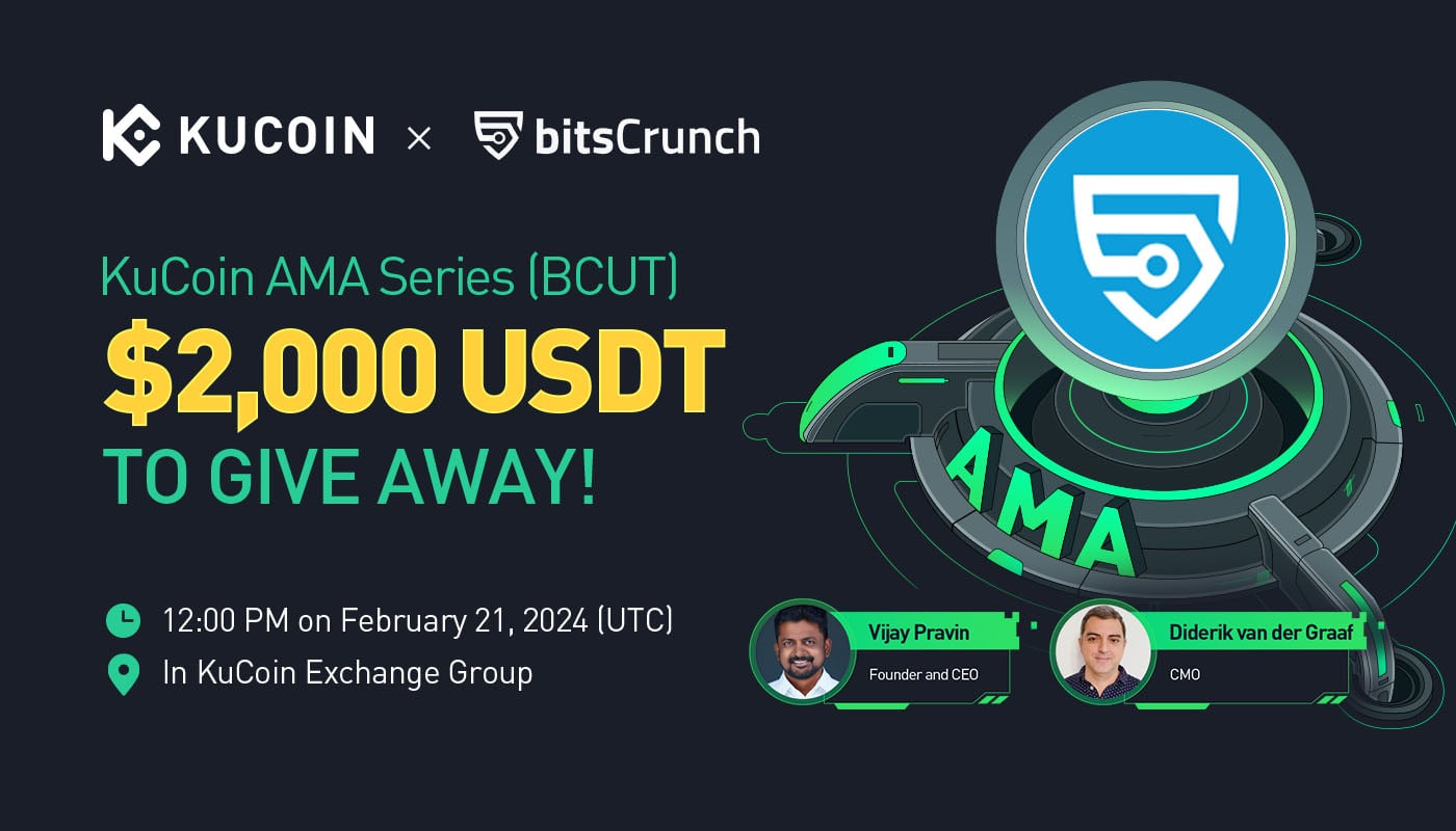 KuCoin AMA With bitsCrunch (BCUT) — Breaking Chains: AI-Driven Decentralization in NFTs