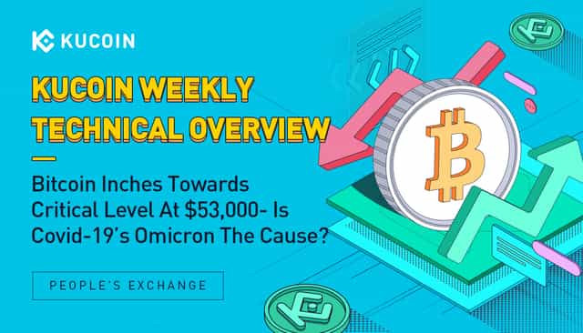 Weekly Technical Overview: Bitcoin Inches Towards Critical Level At $53,000 - Is Covid-19’s Omicron The Cause?