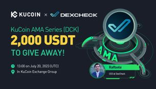 KuCoin AMA With DexCheck (DCK): An AI-based Crypto/NFT Data Analytics Platform