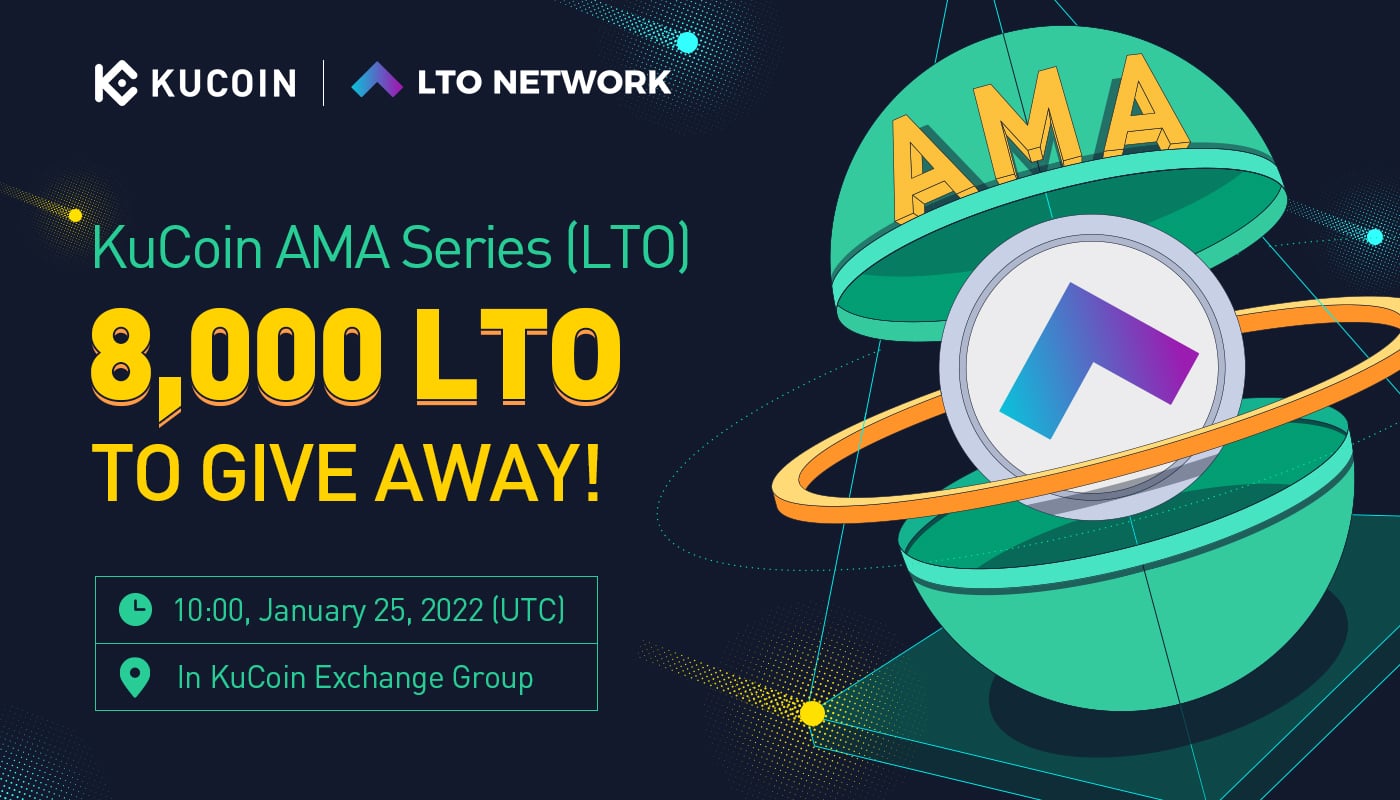 KuCoin AMA With LTO Network (LTO) – The Privacy Aware Blockchain Focused on Digital Assets, Ownership and Identity