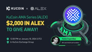 KuCoin AMA With ALEX Lab (ALEX) — Automated Market Making and On-Chain Lending Services In The World Of DeFi