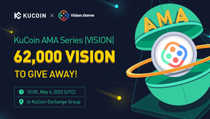 KuCoin AMA With VisionGame (VISION) — Igniting the Ultimate Gaming Experience Amplified by Blockchain