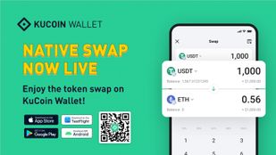 KuCoin Wallet Adds Native Swap Function To Give Users The Lowest Exchange Fees