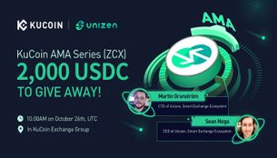 KuCoin AMA With Unizen (ZCX) — Engineering Growth in the Digital Assets Sector for Everyone
