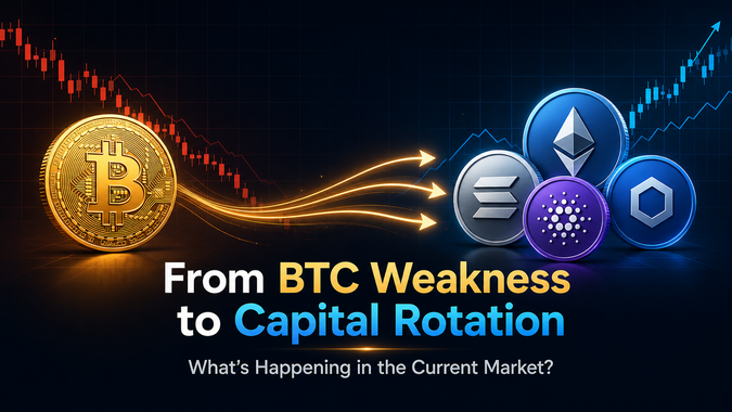 Từ sự yếu kém của BTC đến luân chuyển vốn: Điều gì đang xảy ra trên thị trường hiện tại?