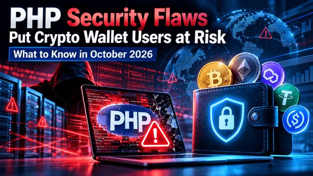 PHP Security Flaws Put Crypto Wallet Users at Risk: What to Know in October 2026