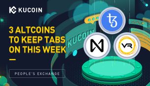 Three Altcoins to Explore | VR Led The Altcoin Rally Despite The BTC Tumble, What's The Next Crypto Gem On KuCoin?