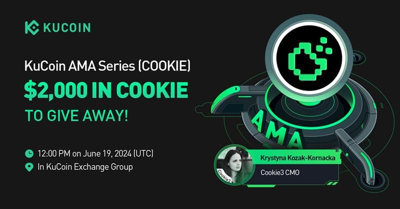 KuCoin AMA With Cookie (COOKIE) — The First Open Economy Bridging Businesses, Creator and Users