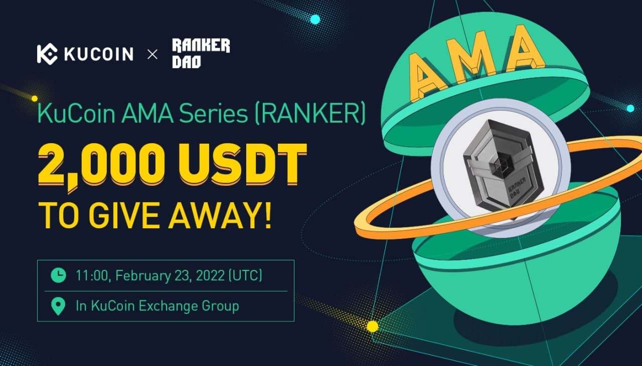 KuCoin AMA With RankerDAO (RANKER) — Your Gateway to Competitive P2E