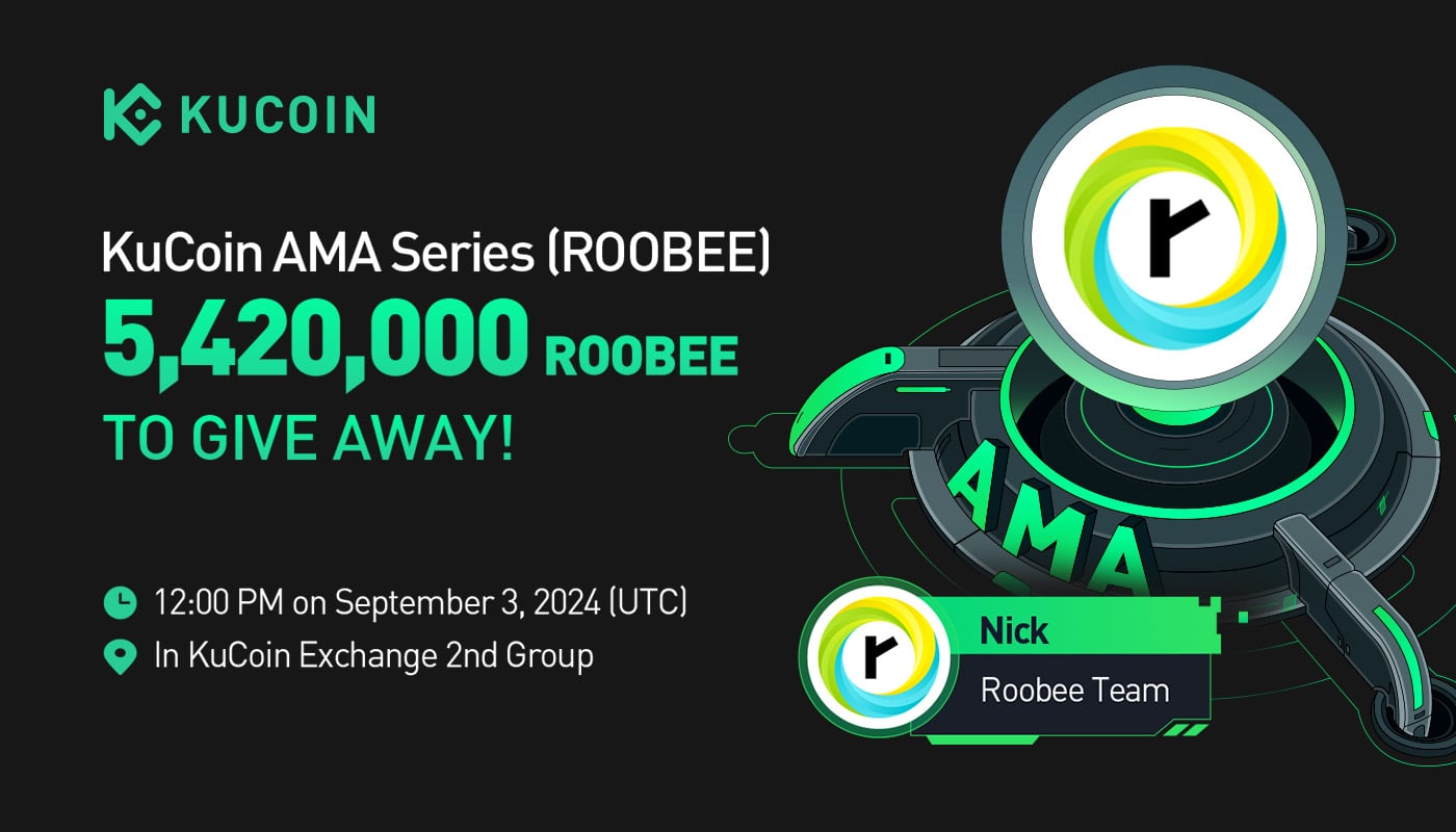 KuCoin AMA With Roobee (ROOBEE) — A Comprehensive Hub for Wallet Management, DCA, and Real-World Asset Products