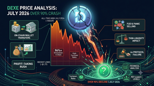 DEXE Price Analysis: Why DEXE Crashed Over 90% in One Month Amid FUD-Driven Selling
