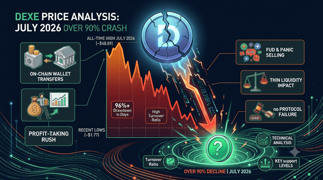 DEXE Price Analysis: Why DEXE Crashed Over 90% in One Month Amid FUD-Driven Selling
