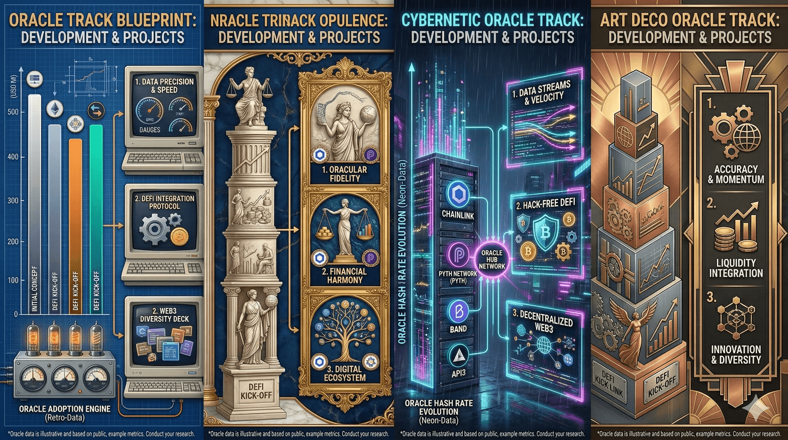การพัฒนาและโครงการตัวแทนของเส้นทาง Oracle