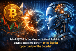 AI + Crypto: Is the Mass Institutional Rush Into AI a Bubble Waiting to Burst — or the Biggest Opportunity of the Decade?