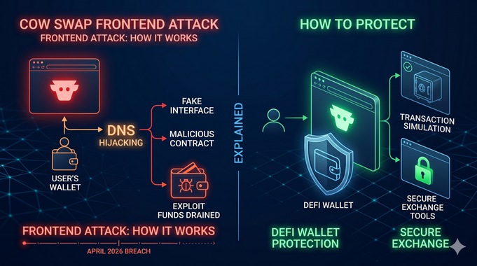 CoW Swap Frontend Attack Explained: DNS Hijacking, How It Works, and How to Protect Your Wallet in DeFi