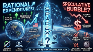 Чому оцінка SpaceX може досягти $3 трильйони — і чи варто інвесторам хвилюватися через бульбашку