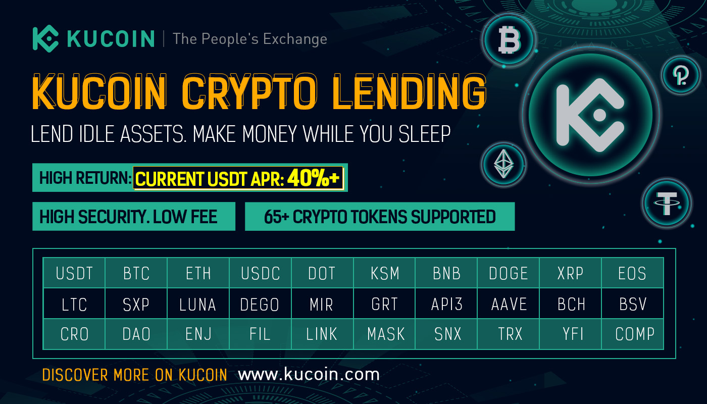 crypto lending on kucoin