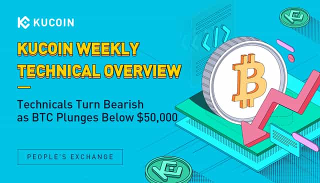 Weekly Technical Overview: Technicals Turn Bearish as BTC Plunges Below $50,000