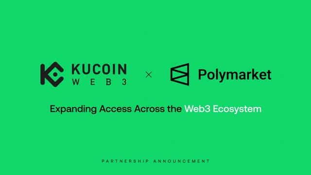 محفظة KuCoin Web 3 توسع وصولها إلى النظام البيئي من خلال تكامل Polymarket