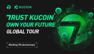 KuCoin Launches "7rust KuCoin, Own Your Future" Global Tour to Mark 7th Anniversary