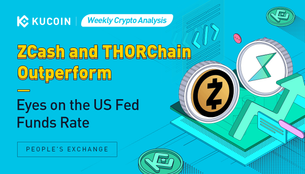 Weekly Crypto Analysis: ZCash and THORChain Outperform, Eyes on the US Fed Funds Rate