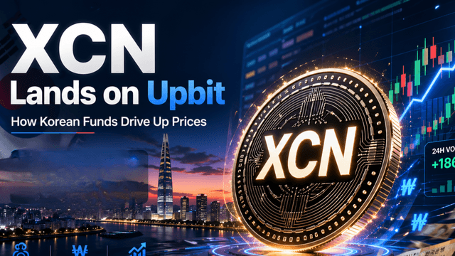 Lumabas ang XCN sa Upbit: Paano hinahatak ng mga Koreanong pondo ang mga presyo