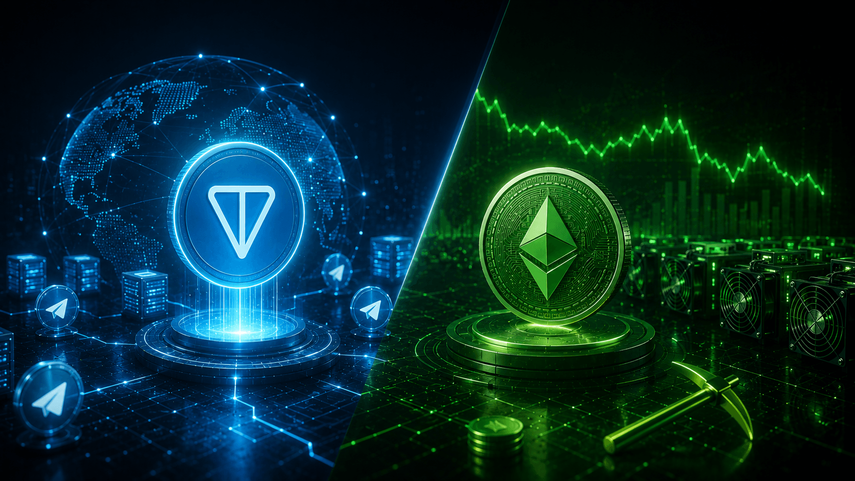 Telegram Scales TON Network and Ethereum Classic Prepares for Halving: Impact on Fees and Miners