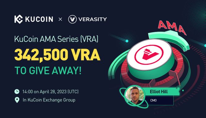 KuCoin AMA With Verasity (VRA) — An Open Ledger Ecosystem Designed to Fight Fraud in the Advertising Industry