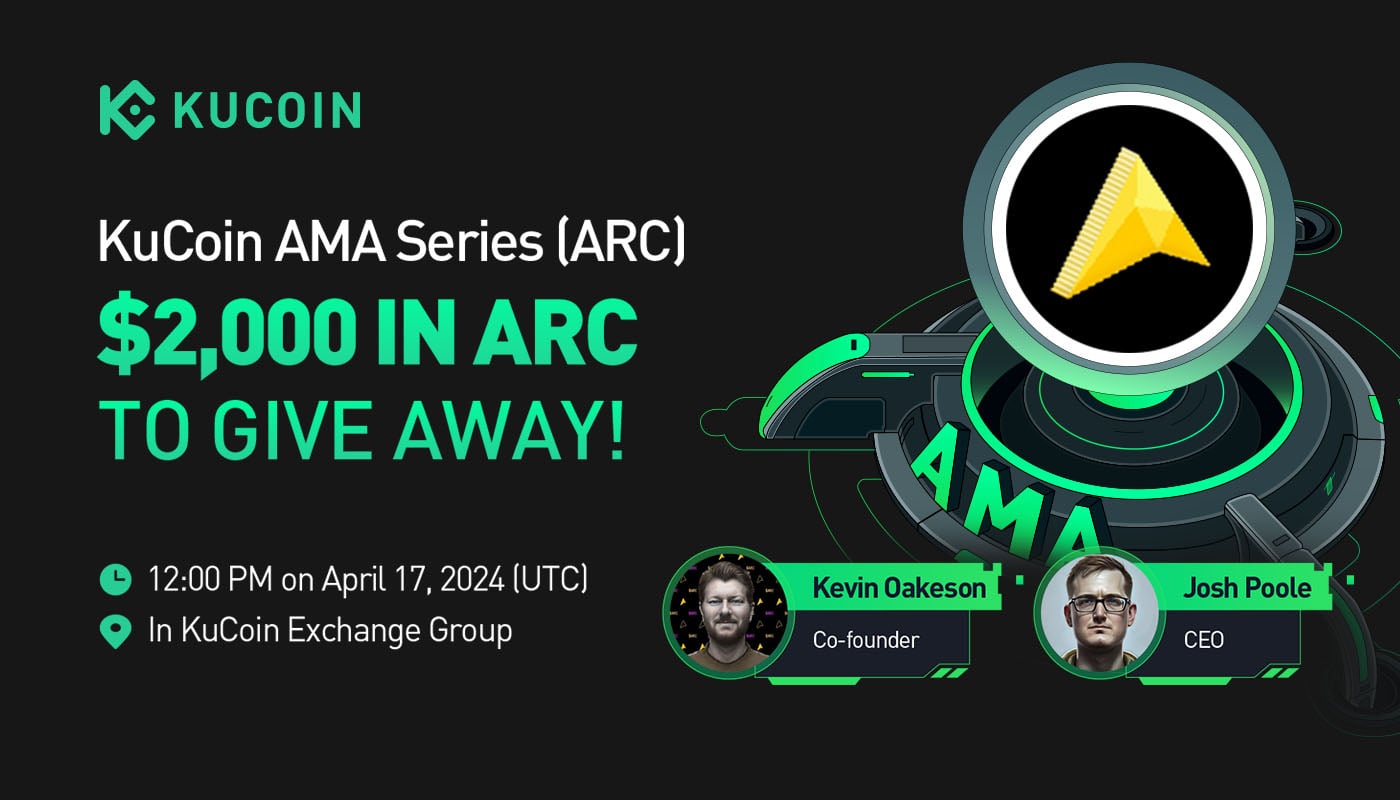 KuCoin AMA With Arcade (ARC) — The GameFi Powerhouse Redefining Gaming Rewards via Mission Pools & NFTs