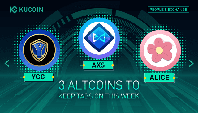 Three Altcoins to explore | GameFi Tokens Outpaced the Crypto Market’s Recovery Last Week