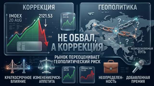 Why the Russian Stock Market Fell on August 20, 2026: Geopolitics, the Ruble, and the Outlook for IMOEX
