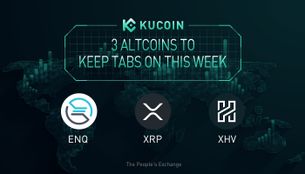 3 Altcoins To Keep Tabs On — ENQ, XRP, XHV | KuCoin Weekly Review Issue #16