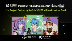 KuCoin Ventures Makes $1 Million Investment in SakuraVerse, the First Project Backed by KuCoin’s $100 Million Creators Fund
