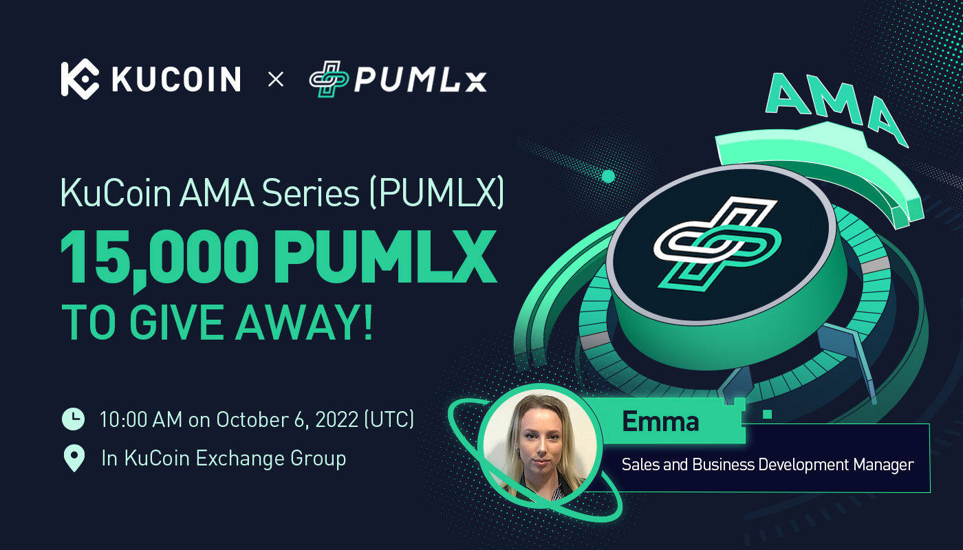 KuCoin AMA With PUMLx (PUMLX) — Powering Up Your Health Journey With Move-to-Earn