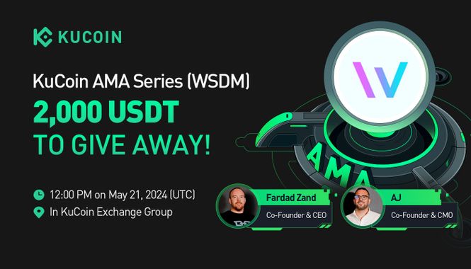 KuCoin AMA With Wisdomise AI (WSDM) — AI-Powered Financial Insights and Opportunities