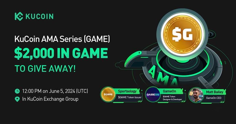 KuCoin AMA With Game Token (GAME) — Elevating the Web3 Gaming Experience in Sports-Oriented Games