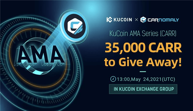 KuCoin AMA With Carnomaly — Bridging the Gap Between Blockchain and the Automotive Industry