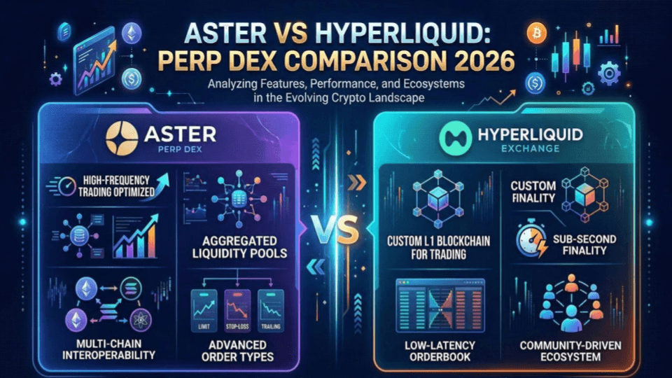 Aster vs Hyperliquid: Perp DEX Comparison 2026
