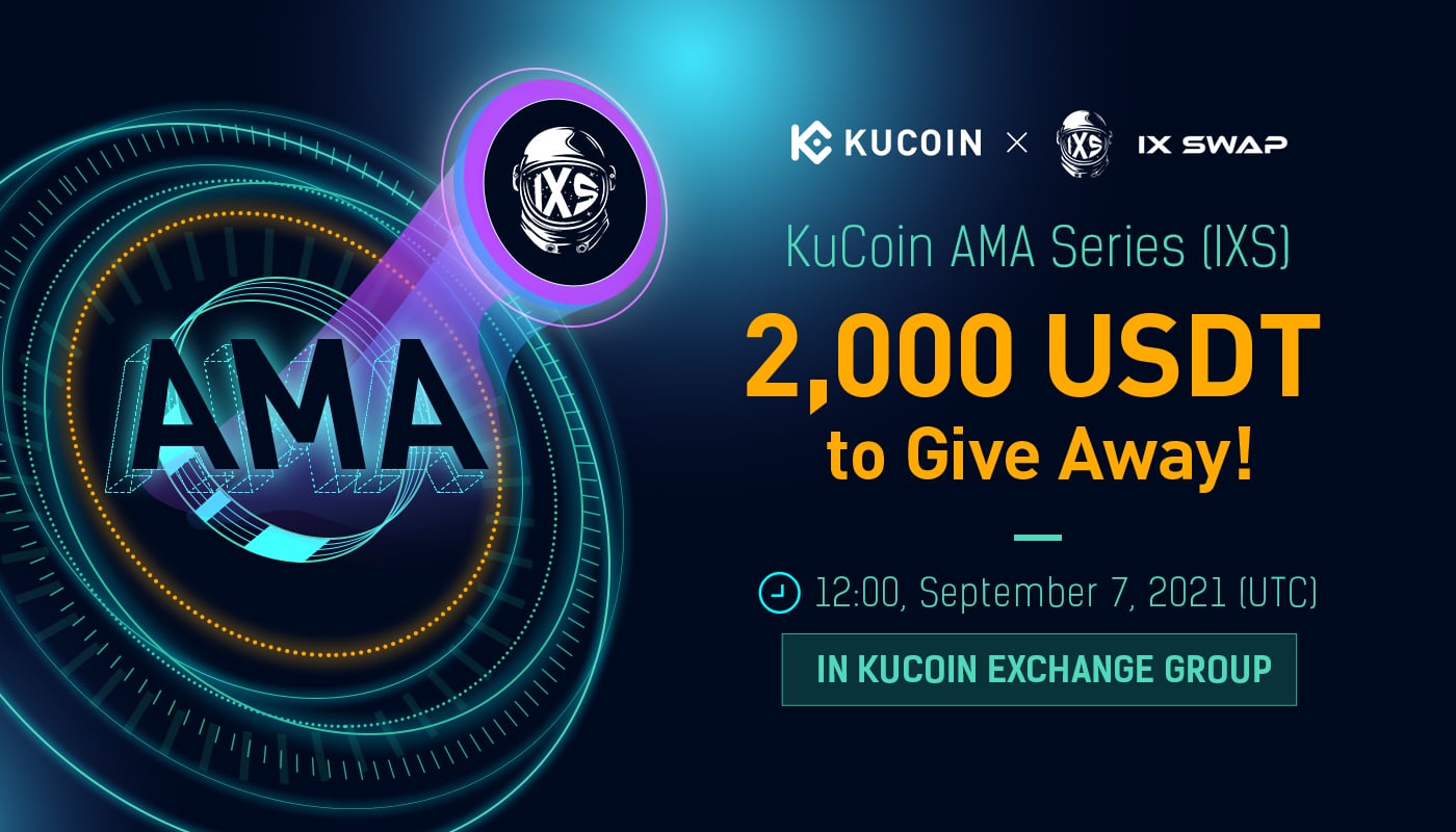 KuCoin AMA With IX Swap — The World’s First DeFi AMM and Liquidity Pools for Security Tokens and Tokenized Stocks