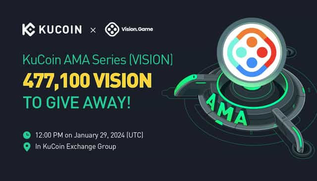 KuCoin AMA With VisionGame (VISION) — An Ecosystem That Powers The GameFi Revolution