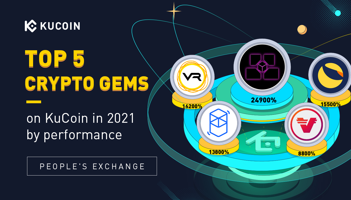 Top 5 Crypto Gems On KuCoin In 2021 By Performance
